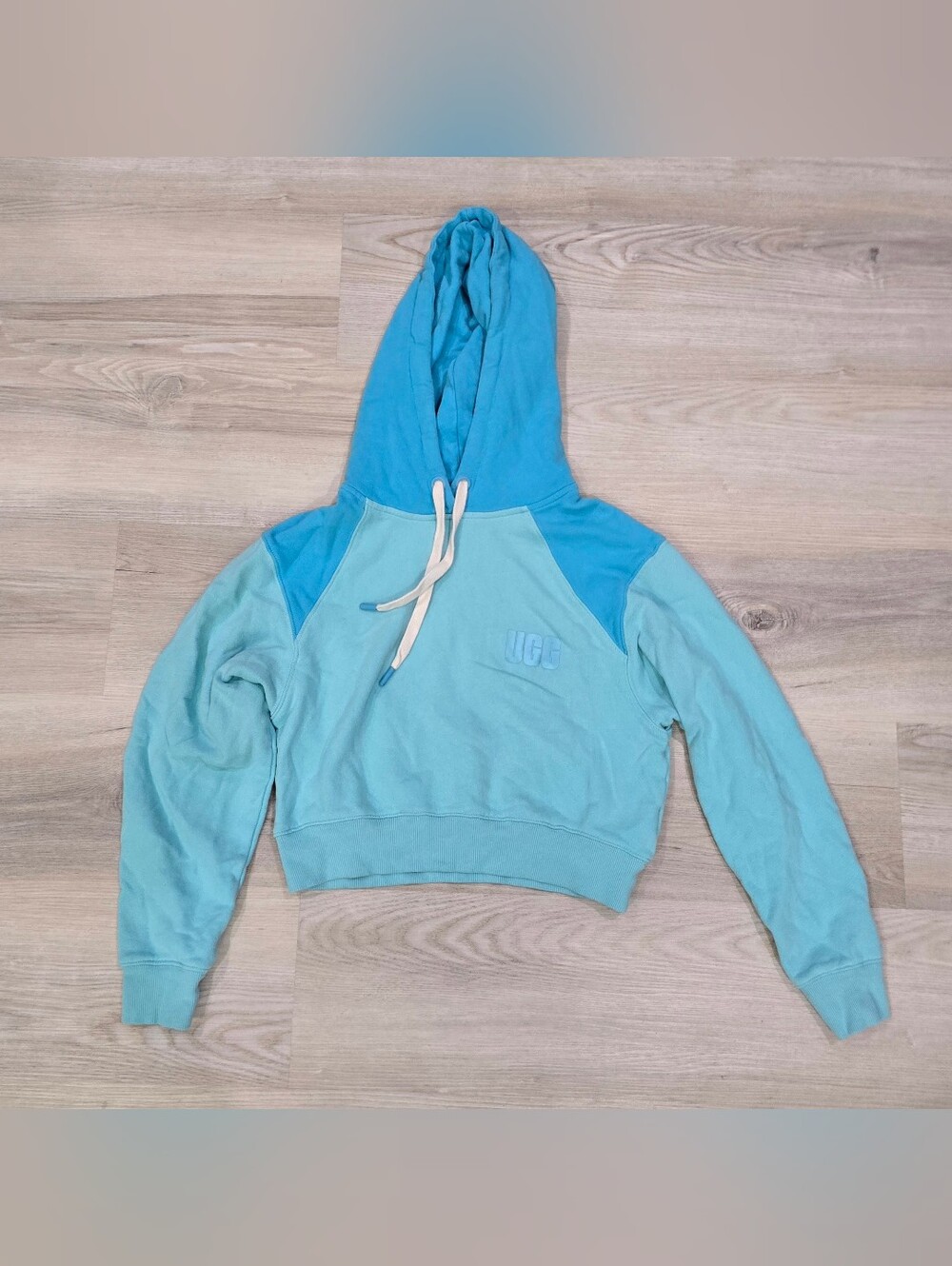 UGG Mallory Cropped Laguna Hoodie Women Size XS
